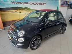 Preto Usado 2016 Fiat 500C Lounge Cabrios | € 10.890 (Preço justo)