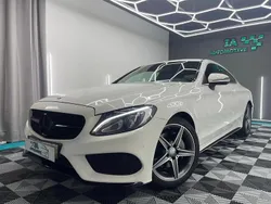 Branco Usado 2016 Mercedes C180 AMG line Coupé | € 24.999 (Preço justo)