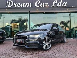 Preto Usado 2014 Audi A3 S-Line Sedan | € 21.900 (Preço elevado)