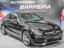 Preto Usado 2014 Mercedes C220 AMG line Sedan | € 21.750 (Preço justo)