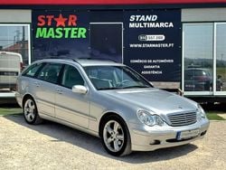 Cinzento Usado 2001 Mercedes C270 Citadino | € 7.450
