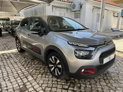 Cinza Usado 2022 Citroën C3 PureTech Citadino | € 14.990 (Preço justo)