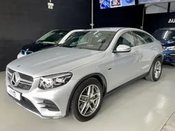 Cinza Usado 2018 Mercedes GLC350 AMG line Coupé | € 39.990
