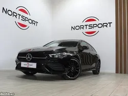 Preto Usado 2021 Mercedes CLA250e Shooting Brake AMG line Carrinha | € 33.500 (Preço justo)