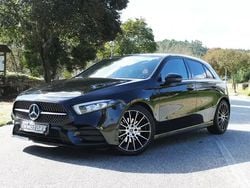 Preto Usado 2022 Mercedes A180 AMG line Citadino | € 28.990 (Preço justo)