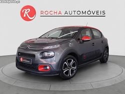 Cinza Usado 2019 Citroën C3 PureTech Citadino | € 10.890 (Preço justo)