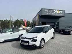 Branco Usado 2021 Citroën C3 PureTech Citadino | € 12.999 (Preço justo)
