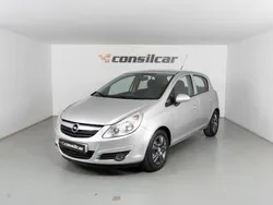 Cinza prata Usado 2010 Opel Corsa Enjoy Citadino | € 5.980 (Preço justo)