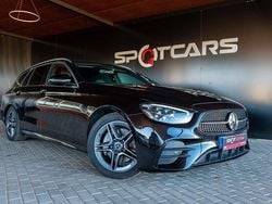 Preto Usado 2022 Mercedes E220 AMG line Carrinha | € 39.990 (Bom preço)