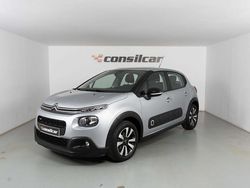 Cinza prata Usado 2017 Citroën C3 PureTech Citadino | € 8.980 (Preço justo)