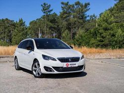Branco Usado 2016 Peugeot 308 GT-line Carrinha | € 12.500 (Preço elevado)