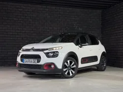 Branco Usado 2021 Citroën C3 PureTech Citadino | € 13.500 (Preço elevado)