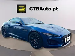Azul Usado 2021 Jaguar F-Type R-Dynamic Coupé | € 58.500 (Preço justo)