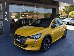 Amarelo Usado 2020 Peugeot 208 GT-line Citadino | € 17.999 (Preço justo)