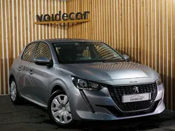 Cinza Usado 2020 Peugeot 208 Active Citadino | € 13.790 (Preço justo)