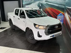 Branco Usado 2021 Toyota HiLux Pickup | € 36.799 (Preço elevado)