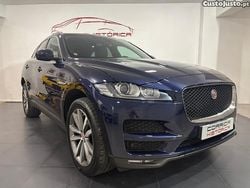 Azul Usado 2016 Jaguar F-Pace R-Sport SUV | € 22.749 (Bom preço)