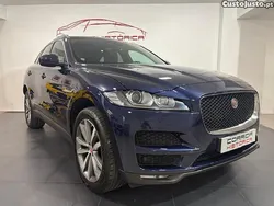 Azul Usado 2016 Jaguar F-Pace R-Sport SUV | € 22.749 (Bom preço)