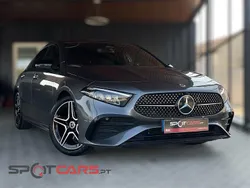 Cinza Usado 2023 Mercedes A200 AMG line Sedan | € 34.990