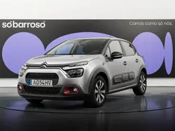 Cinza Usado 2022 Citroën C3 PureTech Citadino | € 14.990 (Preço justo)