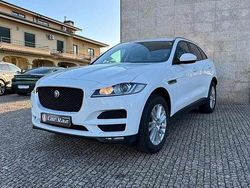 Branco Usado 2017 Jaguar F-Pace Pure SUV | € 21.950 (Preço justo)
