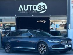 Azul Usado 2021 Volvo V90 Inscription Carrinha | € 34.990 (Preço justo)