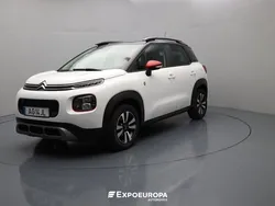 Branco Usado 2021 Citroën C3 Aircross PureTech SUV | € 14.990 (Preço justo)