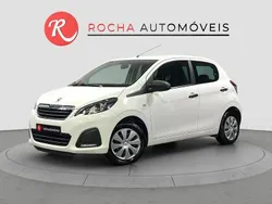 Branco Usado 2017 Peugeot 108 Style Citadino | € 8.999 (Preço justo)