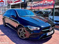 Preto Usado 2020 Mercedes CLA250 Shooting Brake AMG line Carrinha | € 33.999