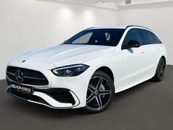 Branco Usado 2023 Mercedes C300 AMG line Carrinha | € 55.500