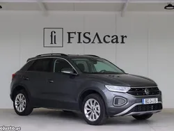 Cinza Usado 2023 VW T-Roc Life SUV | € 29.500 (Preço justo)