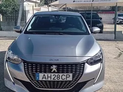 Cinzento Usado 2021 Peugeot 208 Active Citadino | € 13.500 (Preço justo)