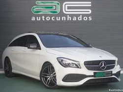 Branco Usado 2017 Mercedes CLA200 AMG line Carrinha | € 22.999 (Preço justo)