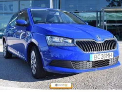 Azul Usado 2019 Skoda Fabia | € 9.900 (Preço justo)