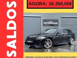Preto Usado 2010 BMW 520 Carrinha | € 16.350