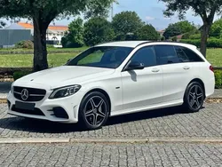 Branco Usado 2021 Mercedes C300e AMG line Carrinha | € 33.950 (Super Preço)