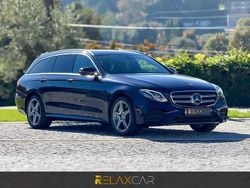 Azul escuro Usado 2020 Mercedes E300 AMG line Carrinha | € 29.500 (Super Preço)