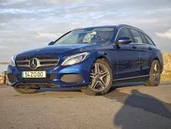 Azul Usado 2015 Mercedes C220 Carrinha | € 15.000 (Preço justo)
