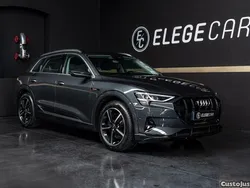 Cinza Usado 2019 Audi e-tron Advanced SUV | € 30.450 (Preço justo)