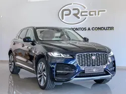 Azul Usado 2021 Jaguar F-Pace SUV | € 52.900 (Super Preço)