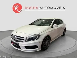 Branco Usado 2014 Mercedes A180 AMG | € 15.999 (Preço justo)