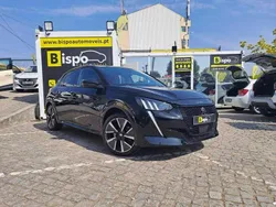 Preto Usado 2021 Peugeot e-208 GT Citadino | € 18.997 (Preço justo)