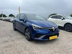 Azul Usado 2022 Renault Clio V RS Line | € 15.790 (Preço justo)