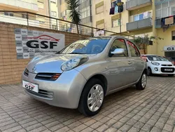 Cinza Usado 2003 Nissan Micra Acenta Citadino | € 4.750
