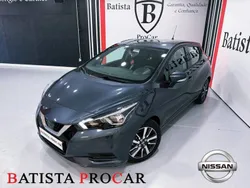 Cinza Usado 2018 Nissan Micra Acenta Citadino | € 12.500 (Preço justo)