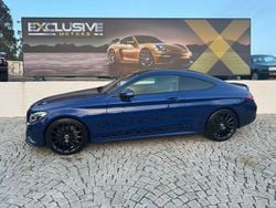 Azul Usado 2017 Mercedes C220 Coupé | € 29.990