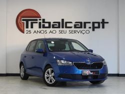 Azul Usado 2021 Skoda Fabia Ambition | € 12.450 (Preço justo)