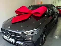 Cinza Usado 2022 Mercedes C300e AMG line Sedan | € 49.990 (Preço elevado)