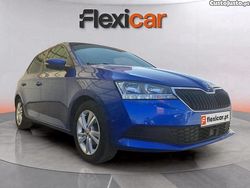 Azul Usado 2021 Skoda Fabia Active | € 10.690 (Preço justo)