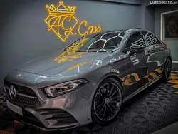 Cinza Usado 2019 Mercedes A180 AMG line | € 28.990